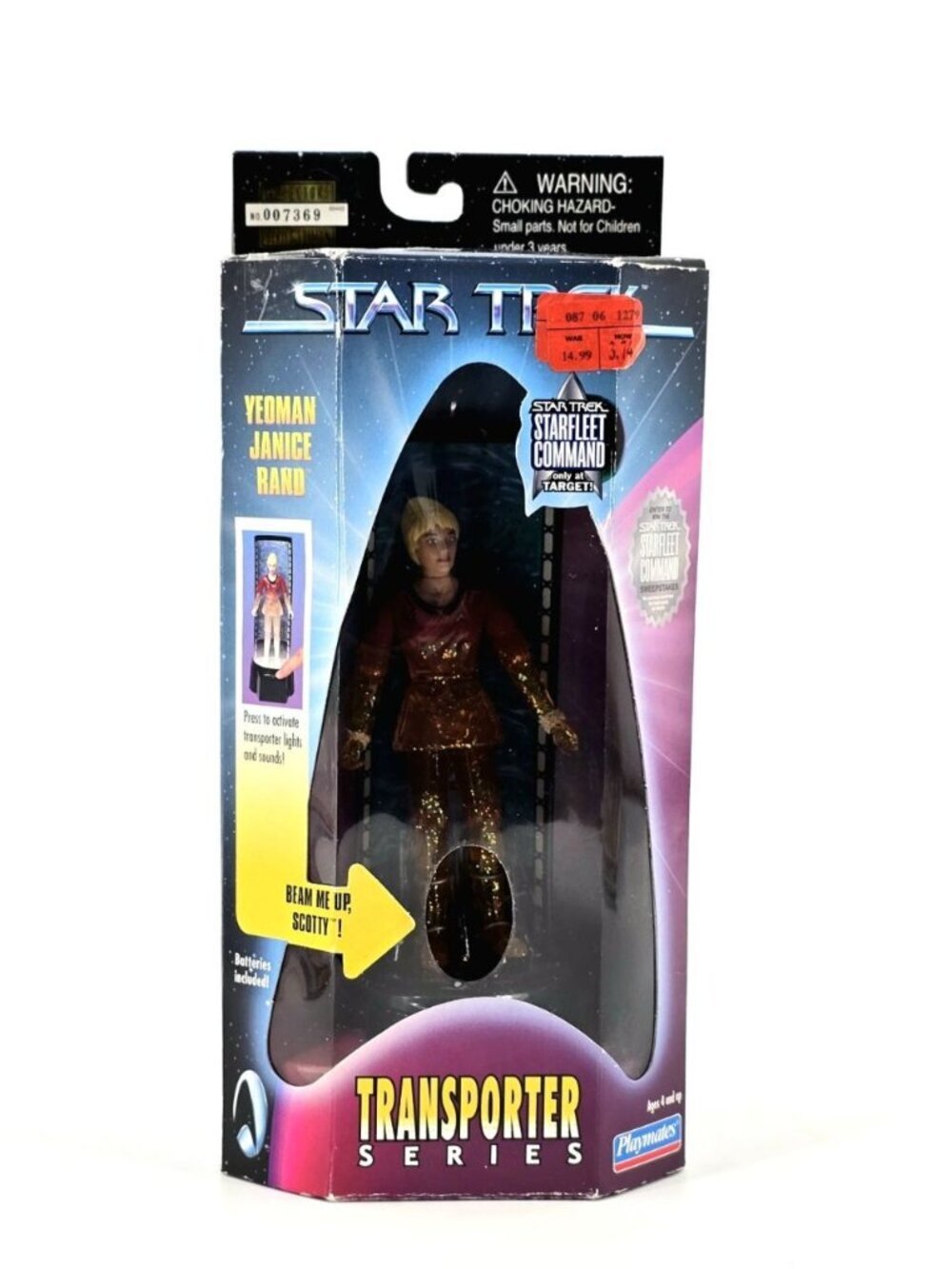 Star Trek Yeoman Janice Rand Transporter Series Playmates 1999 Target Exclusive
